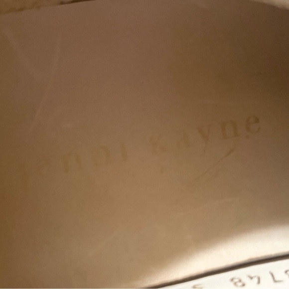 Jenni Kayne Natural Tan Leather Lace Up Casual Trainers Sneakers Women’s 38 - Picture 15 of 16